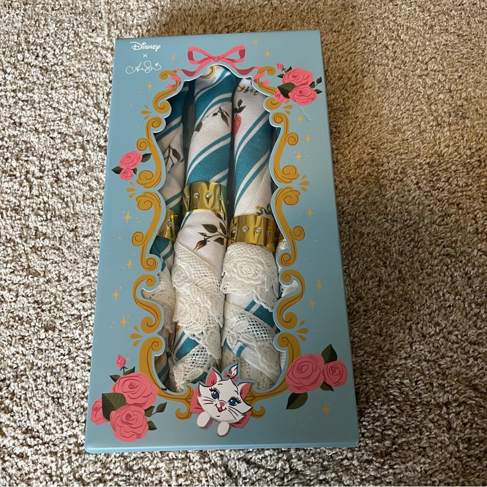 Aristocats, Ann Shen, 4 piece napkin set